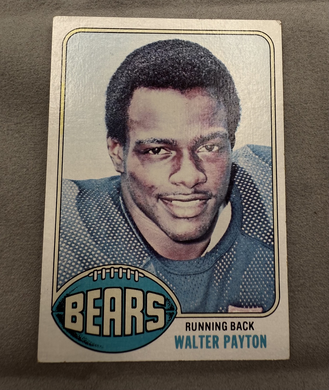 Walter Payton Rookie Card